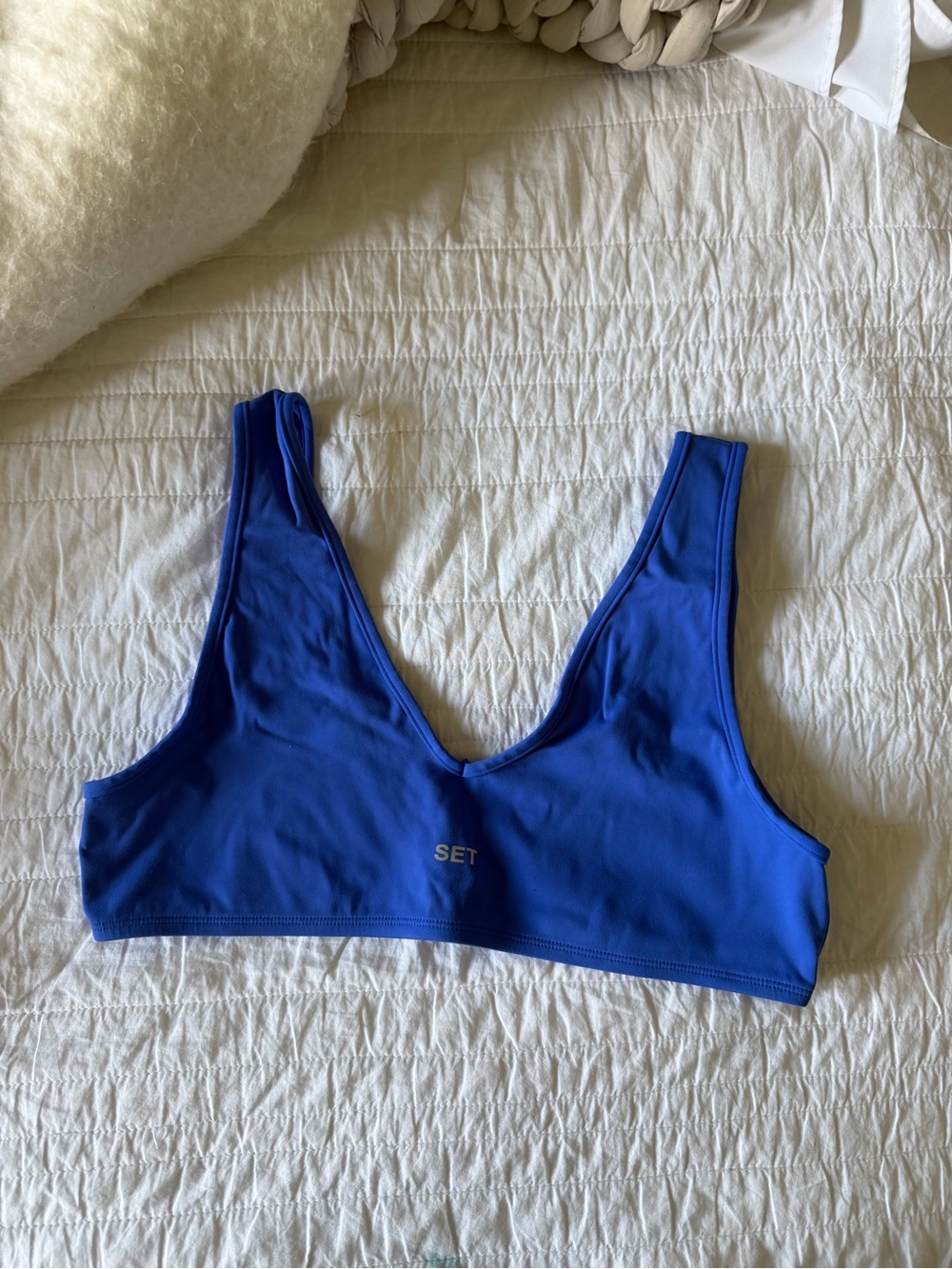 SET Active Royal Blue Scoop Sports Bralette